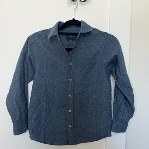 Toobydoo Kids Blue Button Down Dress shirt size 7 in great condition